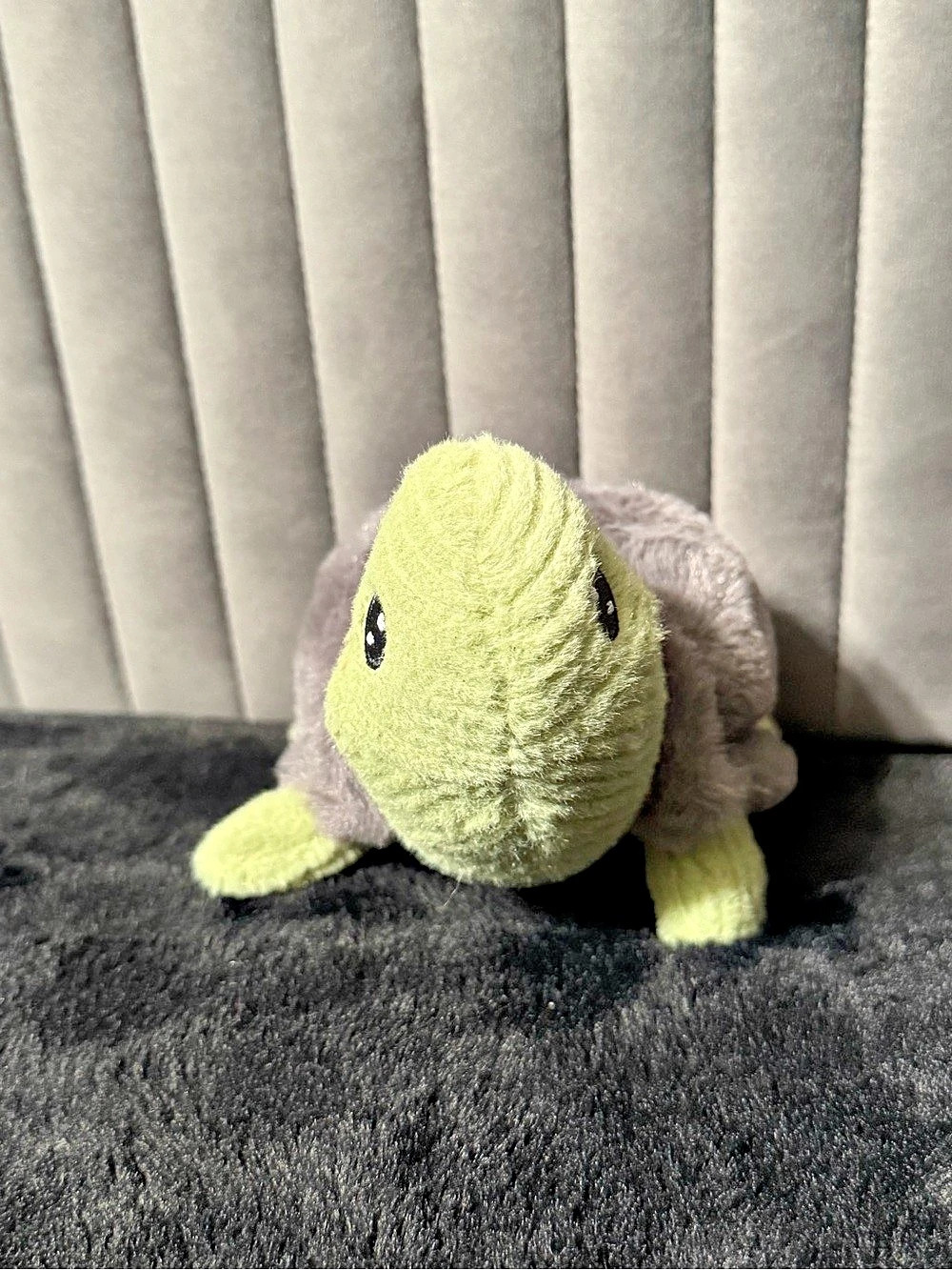 Turtle Plush Stuffed Animal Gray & Green